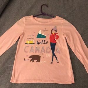 Long sleeve girls shirts